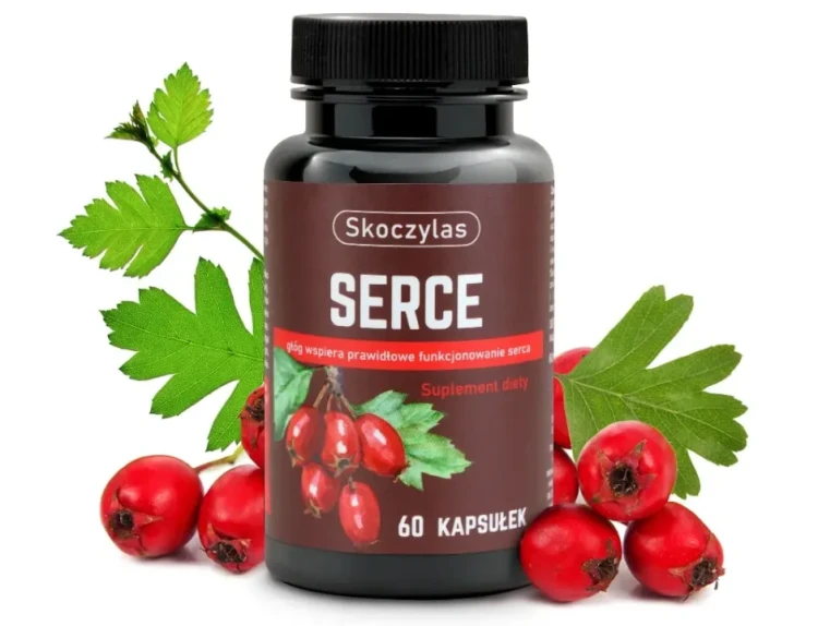 Skoczylas SERCE – suplement z ekstraktem z głogu na wsparcie serca i krążenia