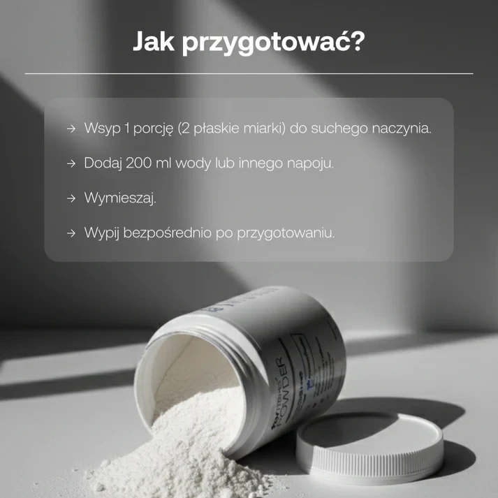 Formeds POWDER creatine - proszek 30 porcji Poprawa wydolności fizycznej