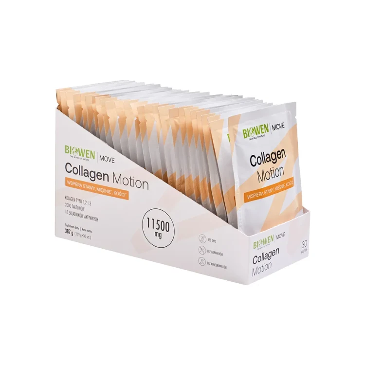 Biowen-Collagen-Motion-proszek-30-saszetek-Wspiera-stawy-mięśnie-kości
