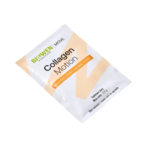 Biowen Collagen Motion 11500 mg Kolagen Typ I, II, III - proszek 30 saszetek Wspiera stawy, mięśnie,kości