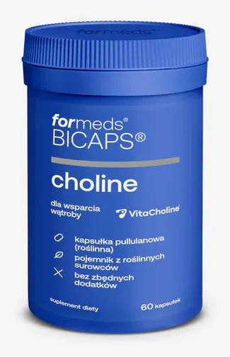 Formeds BICAPS choline (Cholina) 60 kapsułek Wsparcie wątroby