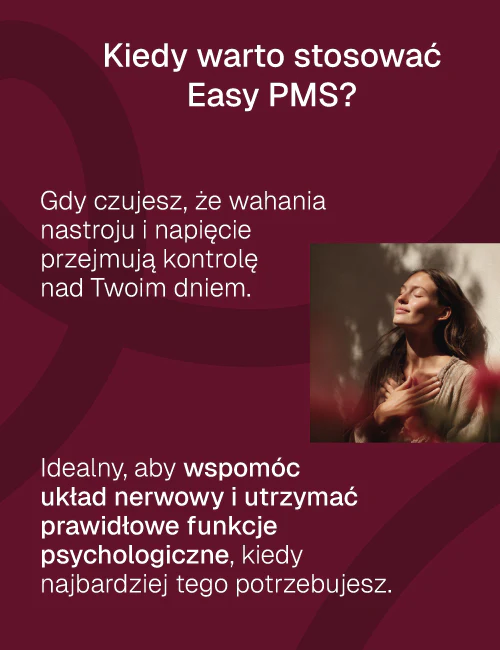 Biowen Easy PMS suplement na równowagę hormonalną kobiet kapsułki