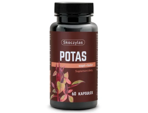 Skoczylas Potas Wapń Fosfor z Amarantusem – suplement diety, 60 kapsułek