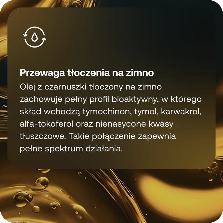 Formeds OLICAPS® black seed OLEJ z nasion CZARNUSZKI 1000 mg - 60 kapsułek miękkich Wspiera prawidłowy poziom cholesterolu