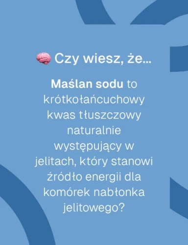 Biowen Maślan Sodu Forte Max 580 mg 100 kapsułek dojelitowych Vege wspiera trawienie i zdrowie jelit
