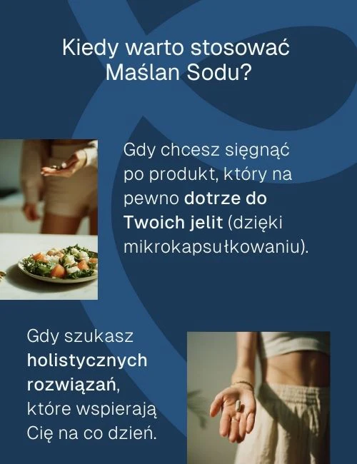 Biowen Maślan Sodu Forte Max 580 mg 100 kapsułek dojelitowych Vege wspiera trawienie i zdrowie jelit