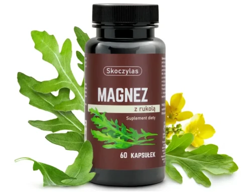 Skoczylas Magnez z Rukolą – naturalne składniki wspierające układ nerwowy i kondycję włosów