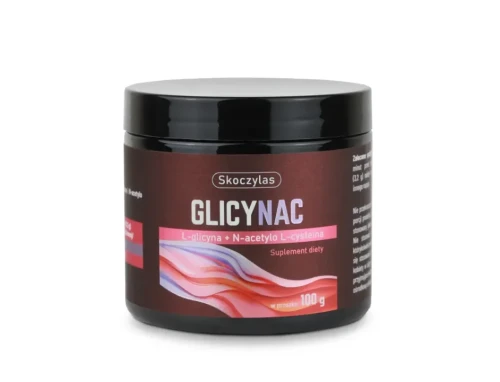 GlicyNAC Skoczylas – L-glicyna i N-acetylo L-cysteina w proszku, 100 g