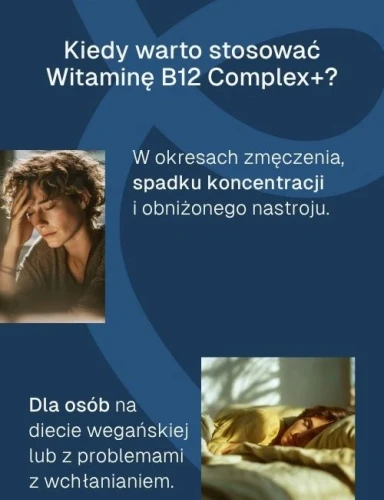 Witamina B12 Biowen - MecobalActive, HydroxylActive, AdenoActive dla wegan i osób z MTHFR