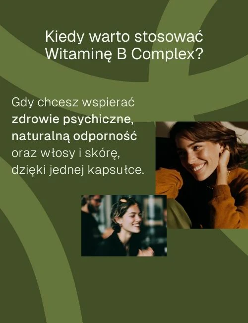 Witamina B Complex+ Biowen – Quatrefolic, MecobalActive, VitaCholine, magnez i nukleotydy