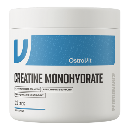 OstroVit Monohydrat Kreatyny 120 kapsułek, Creatine Monohydrate