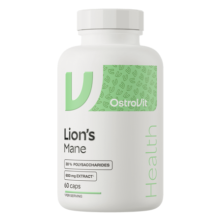OstroVit Soplówka Jeżowata (Lion's Mane) 60 kapsułek
