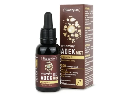 Skoczylas Witaminy ADEK MCT w kroplach 30 ml w oleju