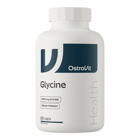 OstroVit Glicyna 120 kapsułek – suplement diety z L-glicyną