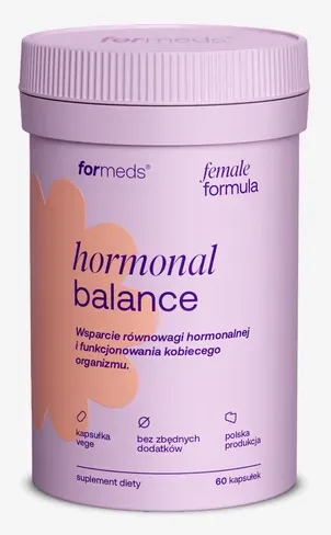 Formeds Female Formula HORMONAL BALANCE suplement na równowagę hormonalną 60 kapsułek w opakowaniu