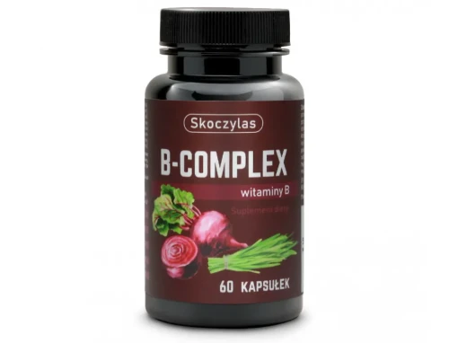 B-Complex formy metylowane Skoczylas – witaminy z grupy B, 60 kapsułek
