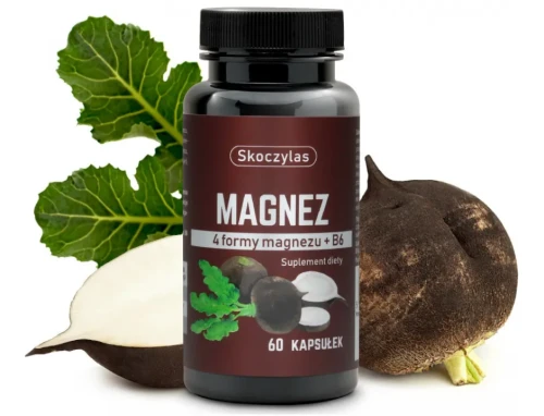Czarna rzepa i formy magnezu – taurynian, cytrynian, diglicynian, mleczan Skoczylas