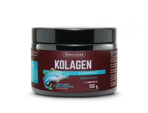 Skoczylas Kolagen z Dorsza Atlantyckiego + Witamina C - proszek 150 g