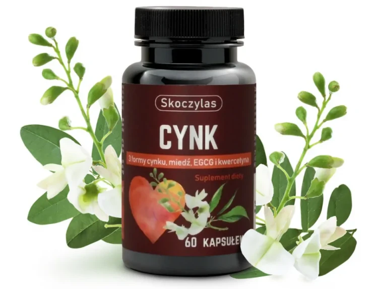 Cynk 3 Formy + Miedź, EGCG i Kwercetyna Skoczylas - Wsparcie Odporności