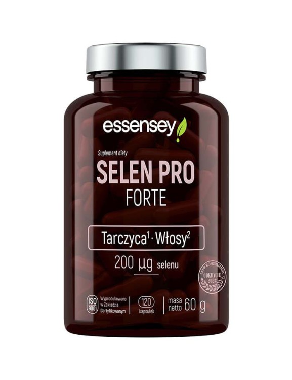 Essensey Selen Pro Forte 200 µg 120 kapsułek z L-selenometioniną