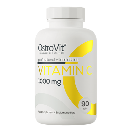 OstroVit Witamina C 1000 mg  90 tabletek wspiera odporność