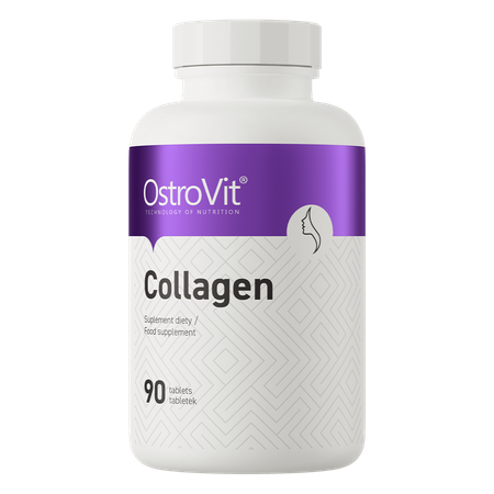 OstroVit Kolagen 90 tabletek wspiera stawy, kości, skórę