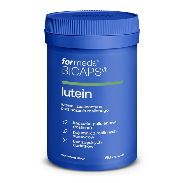 Formeds  BICAPS lutein - luteina, zeaksantyna 60 kapsułek Vege wspiera wzrok