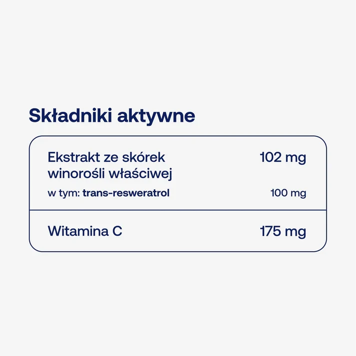 Formeds BICAPS resveratrol (Resweratrol) 60 kapsułek Vege wspiera układ sercowo-naczyniowy, obniża ciśnienie krwi