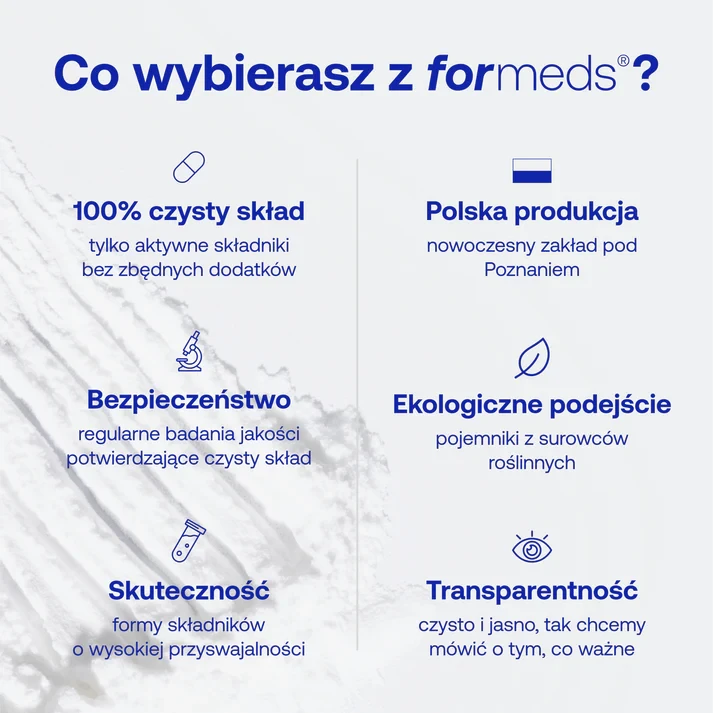 Formeds BICAPS silica+ (krzem, pokrzywa) 60 kapsułek Vege wspiera skórę, włosy, paznokcie oraz układ kostny