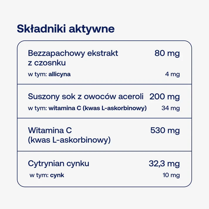 Formeds PRENACAPS immuno (czosnek, acerola, cynk, witamina C) Dla kobiet w ciąży i karmiących 60 kapsułek Vege wspiera odporność